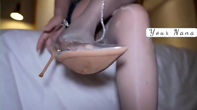 Cute Japanese Teen Takes Shower After Work Feeling Soapy Wetness