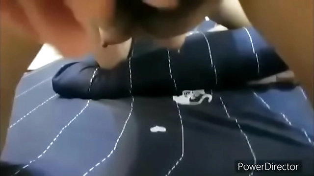 Hot Japanese Star Goes Down Kneeling for Facial Glory Shots