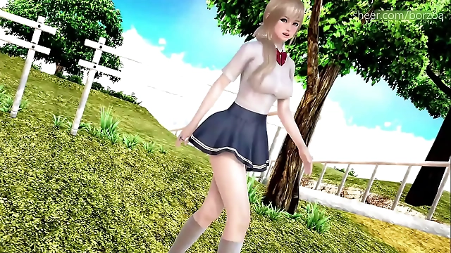 Cute Cutie Gets Down On Her Knees To Pleasure A Hot Cock