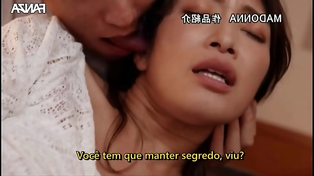 Seductive Japanese Beauty Pleasures Two Men's Cock Simultaneously