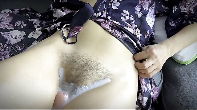 Charming Japanese Babe Enjoys Seductive Bath Sex Playfully